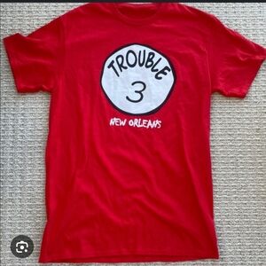Vibrant And Fun "Trouble 3" Adult Tshirt